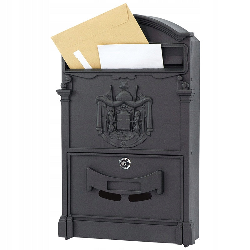 LETTERBOX NEWSPAPER MAIL LETTER HOME ANTIQUE RETRO Packaging status original