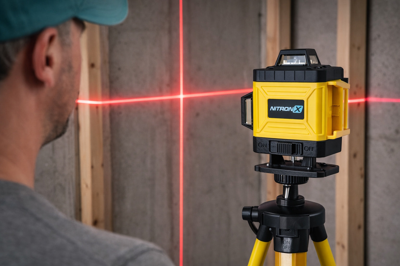 LEVEL LASER LEVEL 4D 16 LINE CROSS 360 LASER TRIPOD KIT Type line