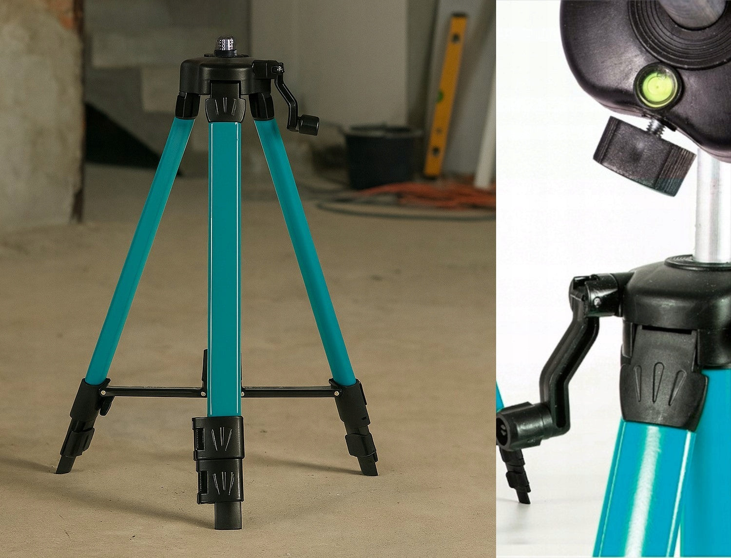 LEVEL LASER LEVEL 4D 16 LINE CROSS LASER 360 SET TRIPOD Maximum working range 50 m