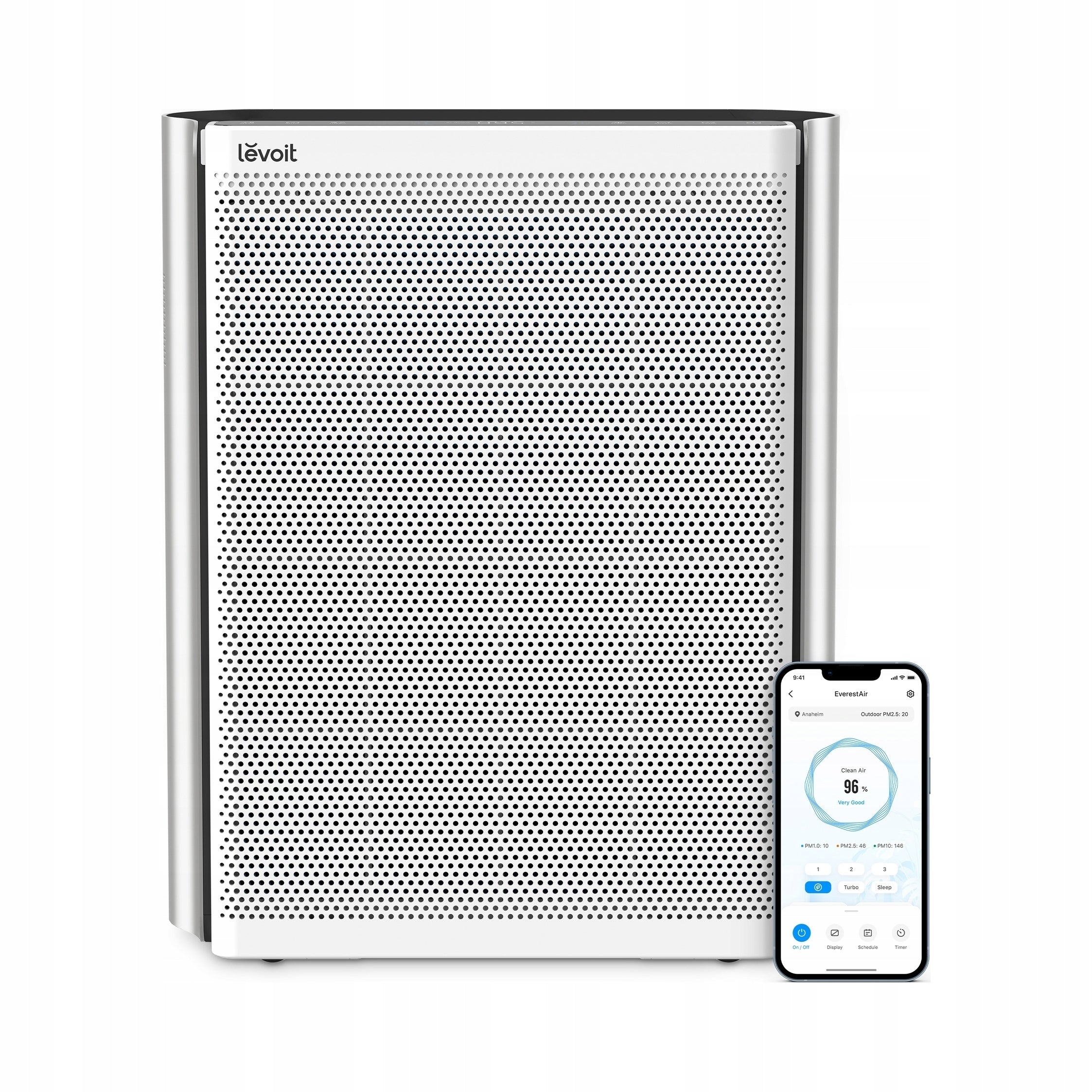 LEVOIT EverestAir Air Purifier Smart WiFi CADR 612 for allergy sufferers