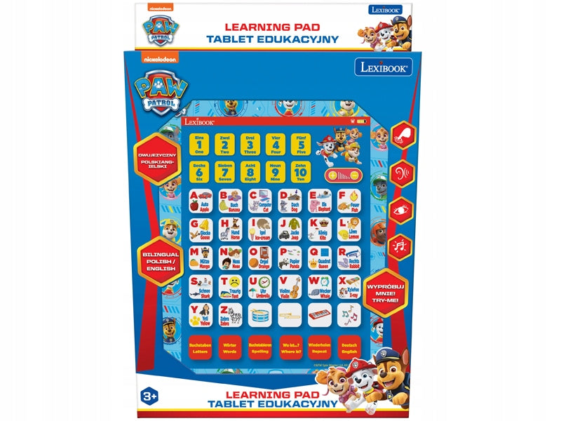 LEXIBOOK Paw Patrol Educational Tablet Bilingual JCPAD002PAi17 for Kids Manufacturer code JCPAD002PAi17