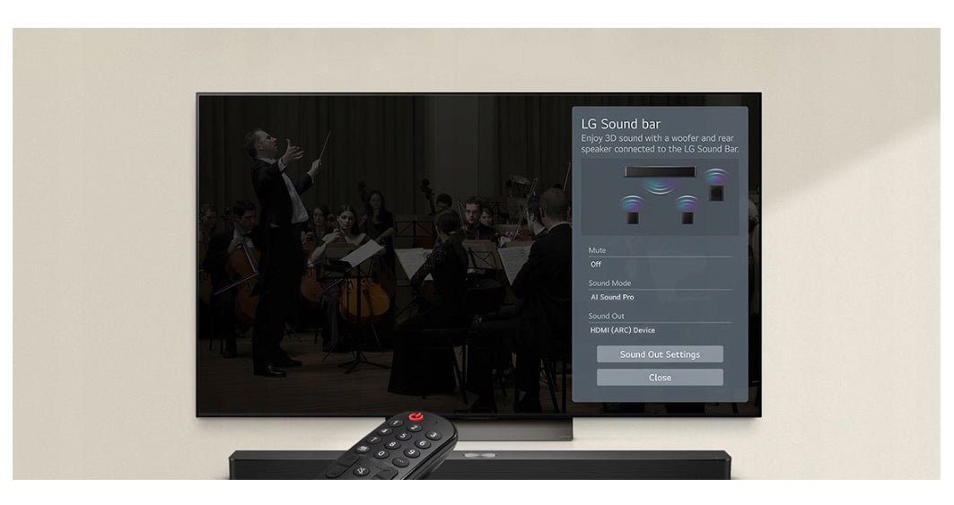 LG DS77TY Soundbar Brand LG