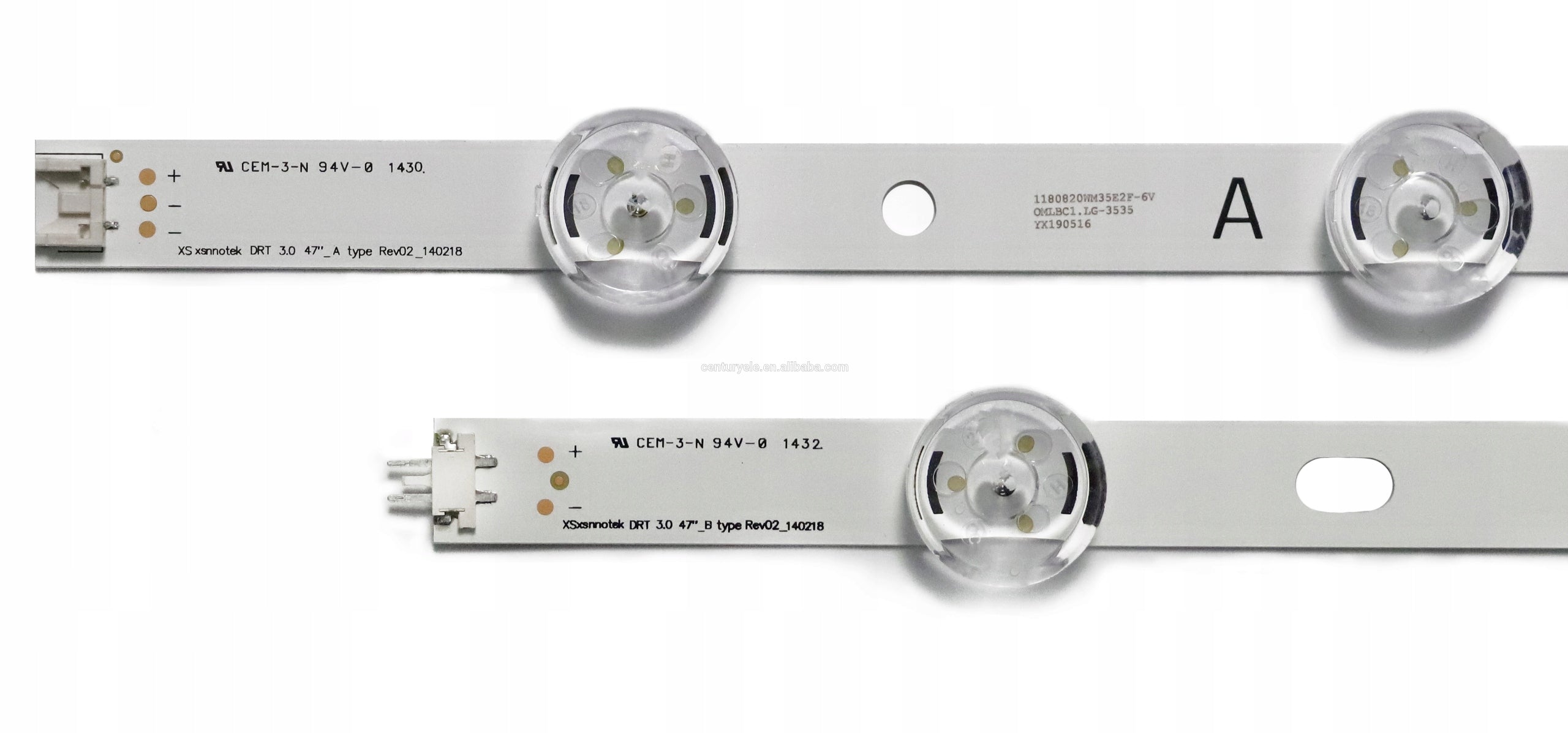 LG LED strips 47LB650V 47LB5700 47LB561 47 DRT 3.0 with double-sided tape Manufacturer code 47LB