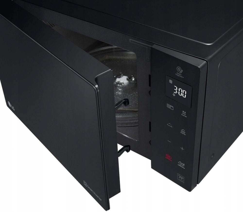 LG MH6535GIS Microwave Black Freestanding Manufacturer code MH6535GIS