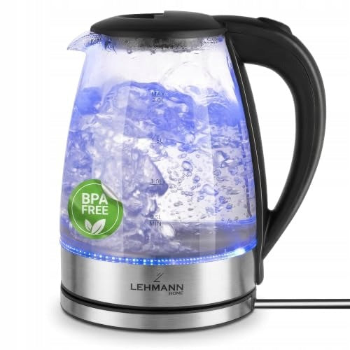LHOEK-2220 ELECTRIC KETTLE GLASS 2L ELECTRIC KETTLE WITH Packaging status original