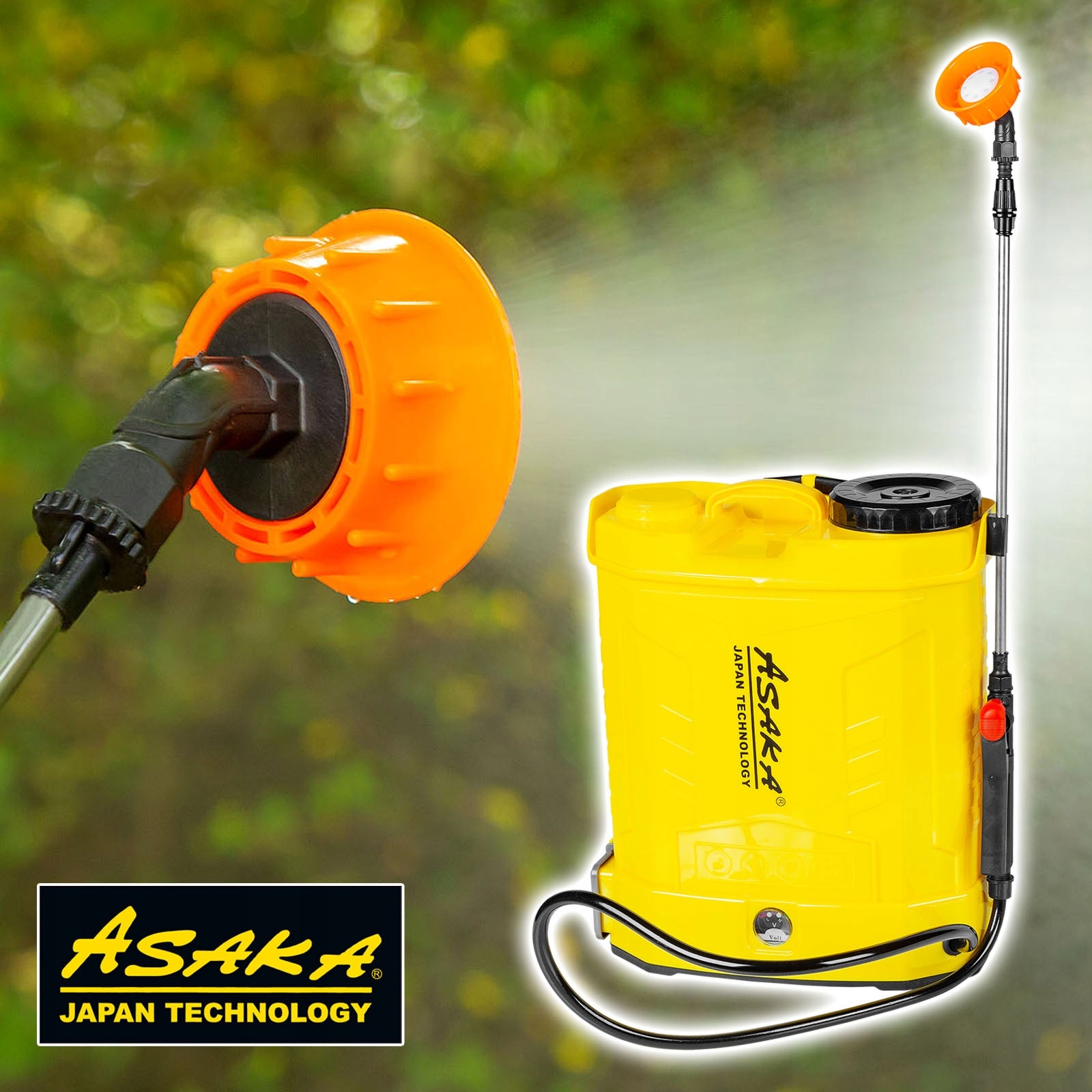 LI-ION Backpack Electric SPRAYER12L Pressure LANCE Spray range 120 cm