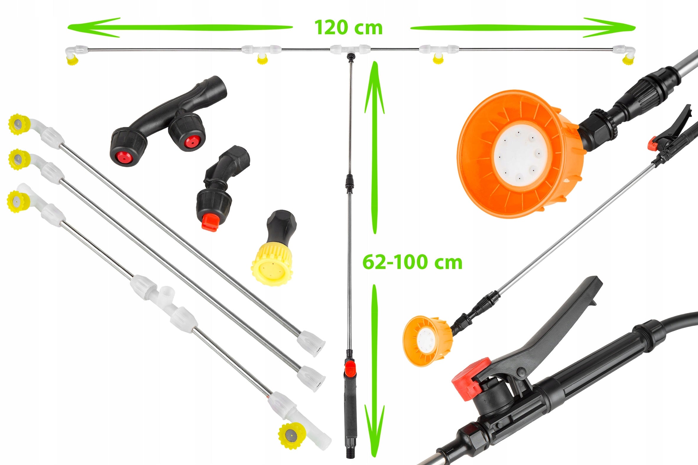 LI-ION Backpack Electric SPRAYER12L Pressure LANCE Tank capacity 12 l