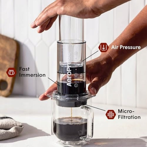 LID AEROPRESS FLOW CONTROL WITHOUT DRIPPING FOR COFFEE MAKER metal Manufacturer code SWC5908201121843
