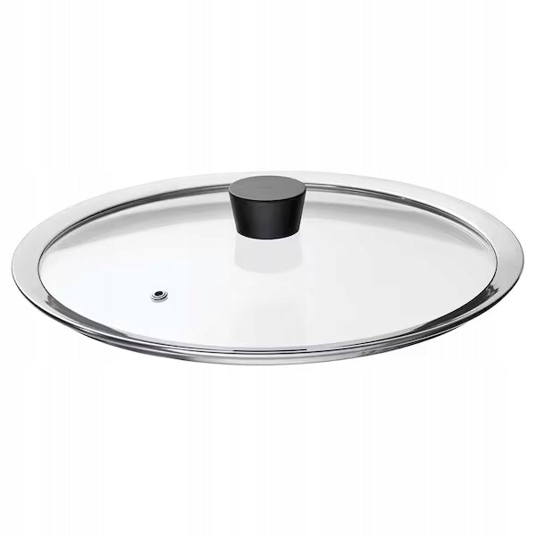LID COVER metal / glass FOR PAN 29 cm IKEA KLOCKERN