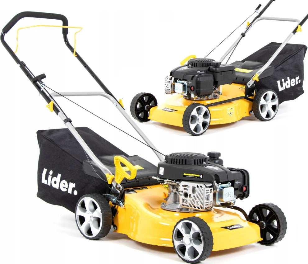 LIDER DIESEL LAWN MOWER WITHOUT DRIVE WITH BASKET 46cm PUSH LONCIN