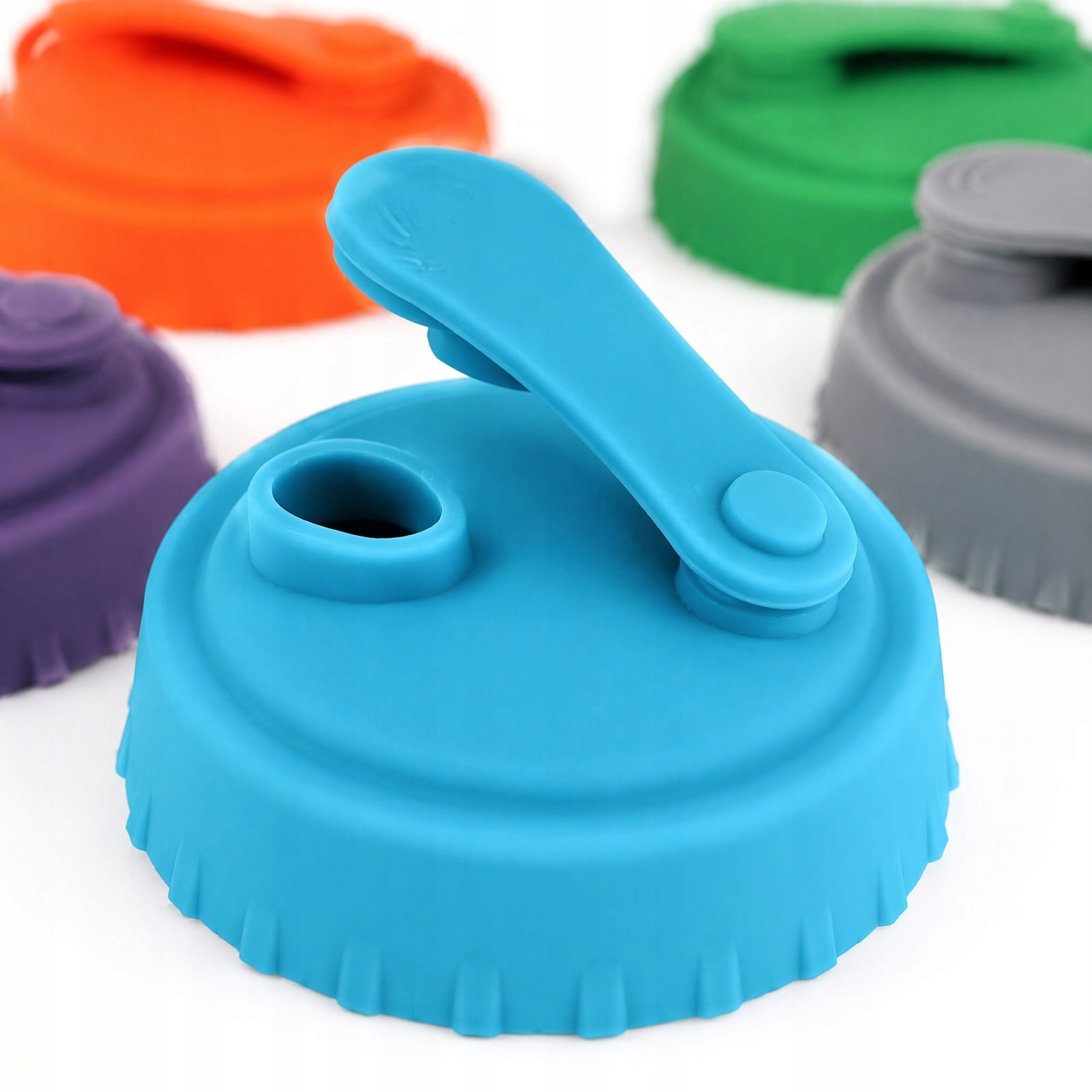 LIDS FOR CANS, SET OF 6, SILICONE, WITHOUT BPA, DIAMETER 6,3 CM Manufacturer code 0760654963525