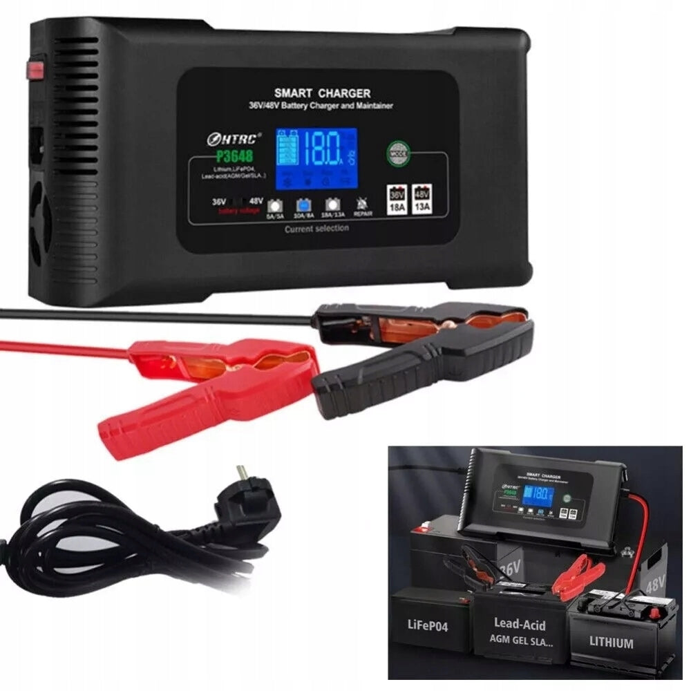 LIFEPO4 Battery Charger Rectifier with 36-48V 13A Repair Function Brand no brand