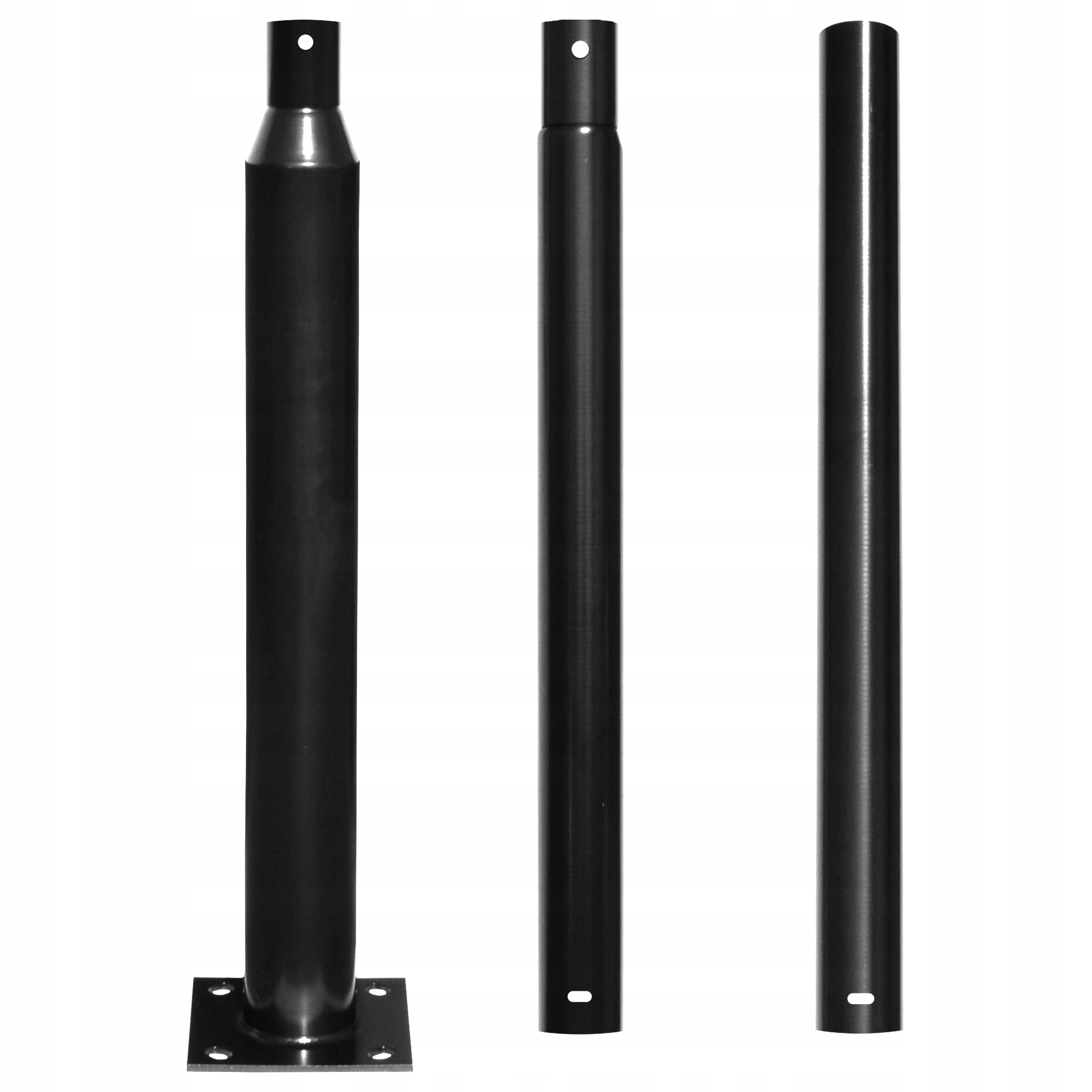 LIGHTING POLE FOR SOLAR STREET LAMPS 3 METERS 75mm Manufacturer code Słup Oświetleniowy 3 Metry Czarny