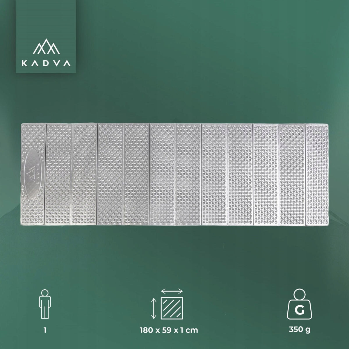 LIGHTWEIGHT FOLDING SLEEPING MAT AND TENT SEAT KADVA FALDI Manufacturer code KDV-B4B008
