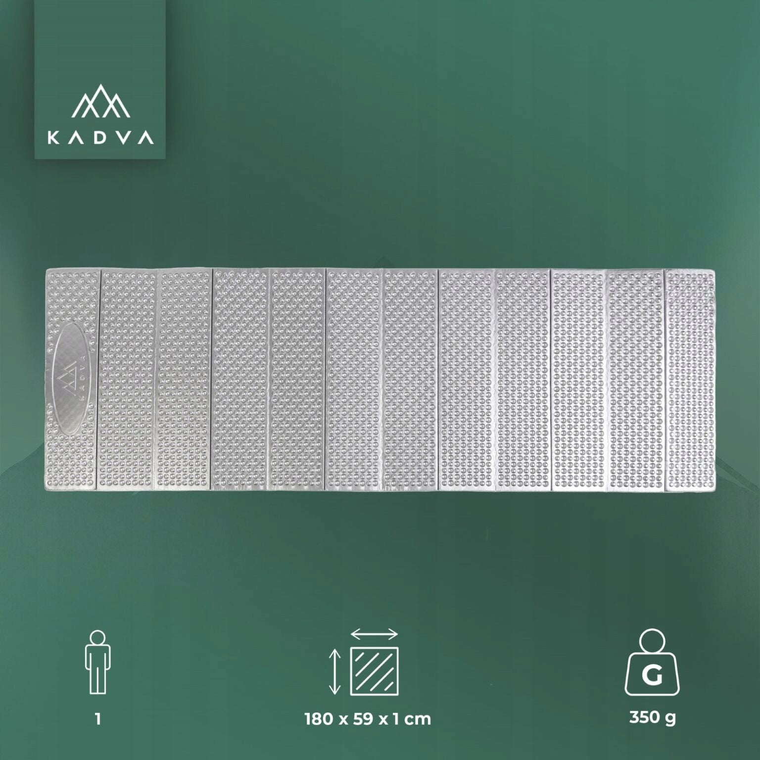 LIGHTWEIGHT FOLDING SLEEPING MAT AND TENT SEAT KADVA FALDI Manufacturer code KDV-B4B008