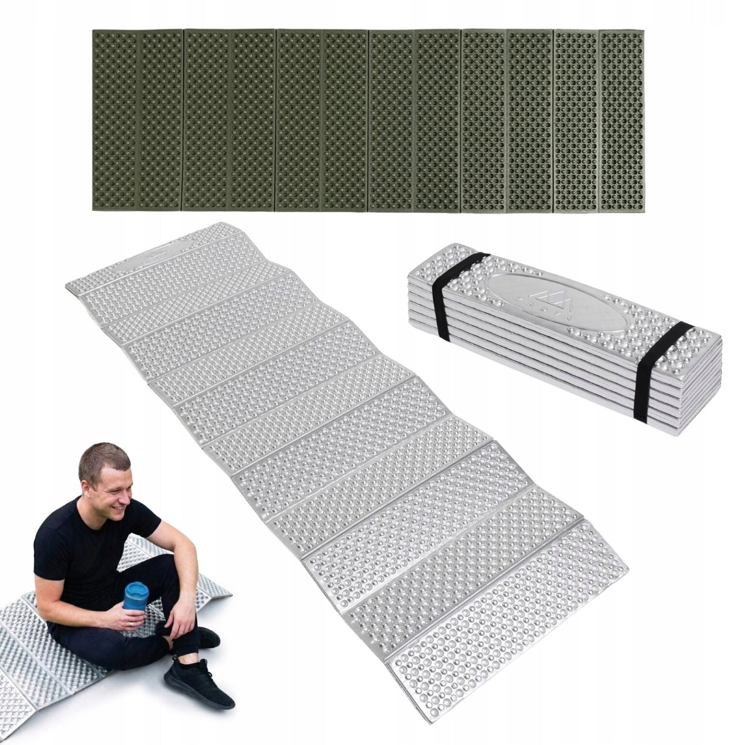 LIGHTWEIGHT FOLDING SLEEPING MAT AND TENT SEAT KADVA FALDI