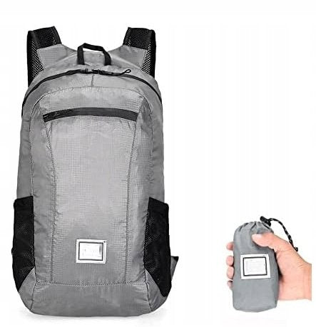 LIGHTWEIGHT HIKING BACKPACK WATERPROOF POCKET FOLDING FOR MOTOR BIKE Manufacturer code plecaczek do kieszeni turystyczny