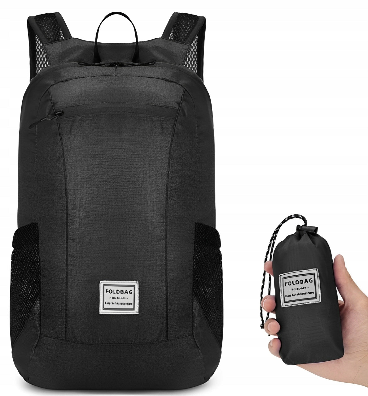 LIGHTWEIGHT HIKING BACKPACK WATERPROOF POCKET FOLDING FOR MOTOR BIKE
