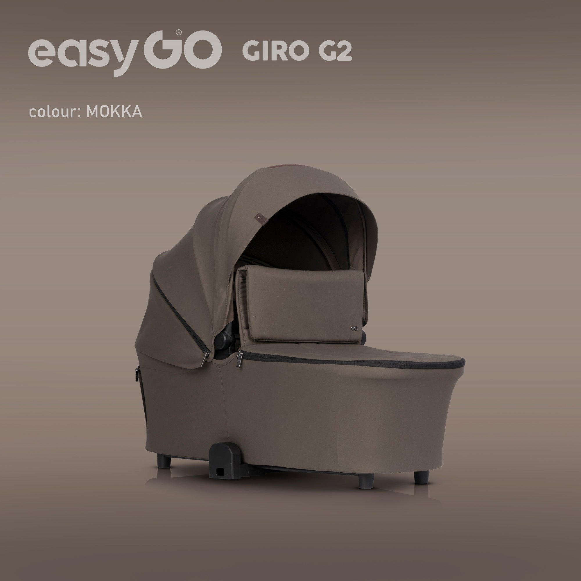 LIGHTWEIGHT STROLLER GONDOLA BAG 3in1 RETRACTABLE SEAT LARGE WHEELS 22 Brand Easy Go