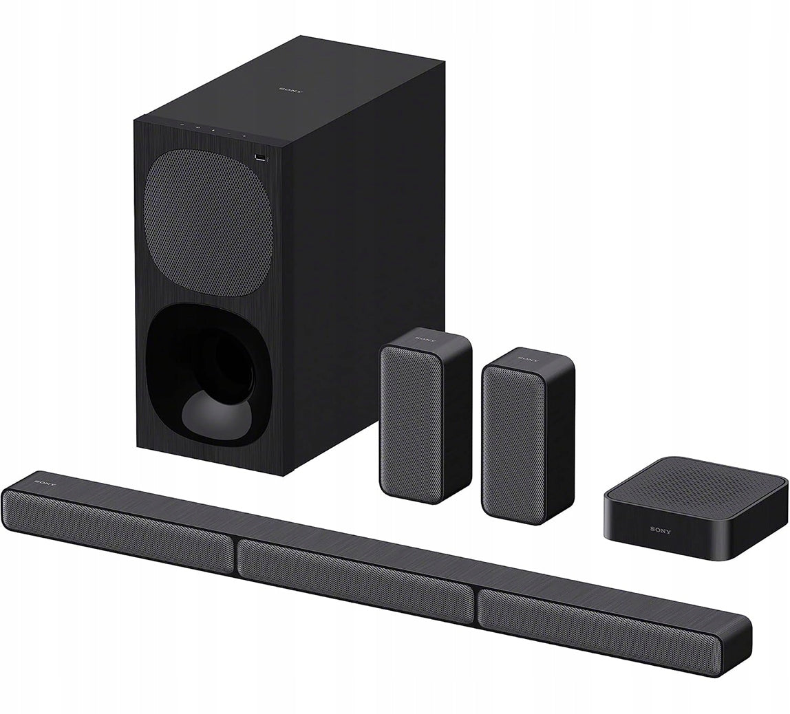 LIKE HOME THEATER SOUNDBAR SONY HTS40RR 600W 5.1 HDMI BT REMOTE CONTROL REAR SPEAKERS