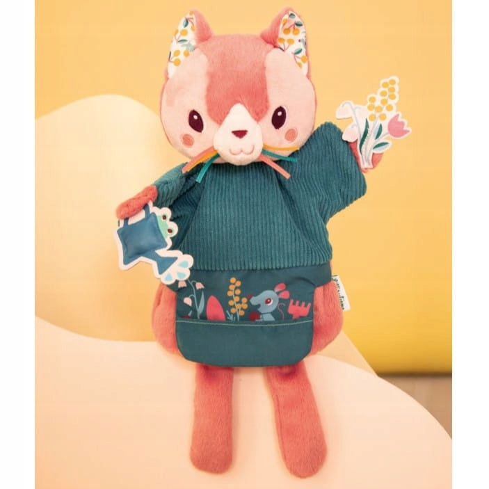 LILLIPUTIENS Hand puppet Kitten gardener Jeanne Packaging status original