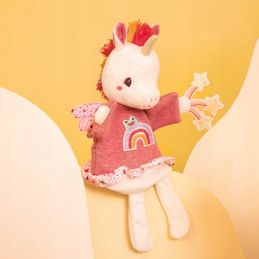 LILLIPUTIENS Hand puppet Unicorn Lena Packaging status original