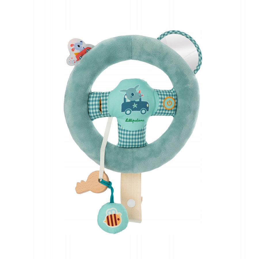 LILLIPUTIENS Soft steering wheel activating Dragon Joe 18 m+ Lilliputiens