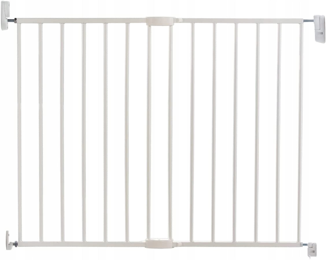 LINDAM 051679 Metal Security Gate Screwed 64,5-102 cm White