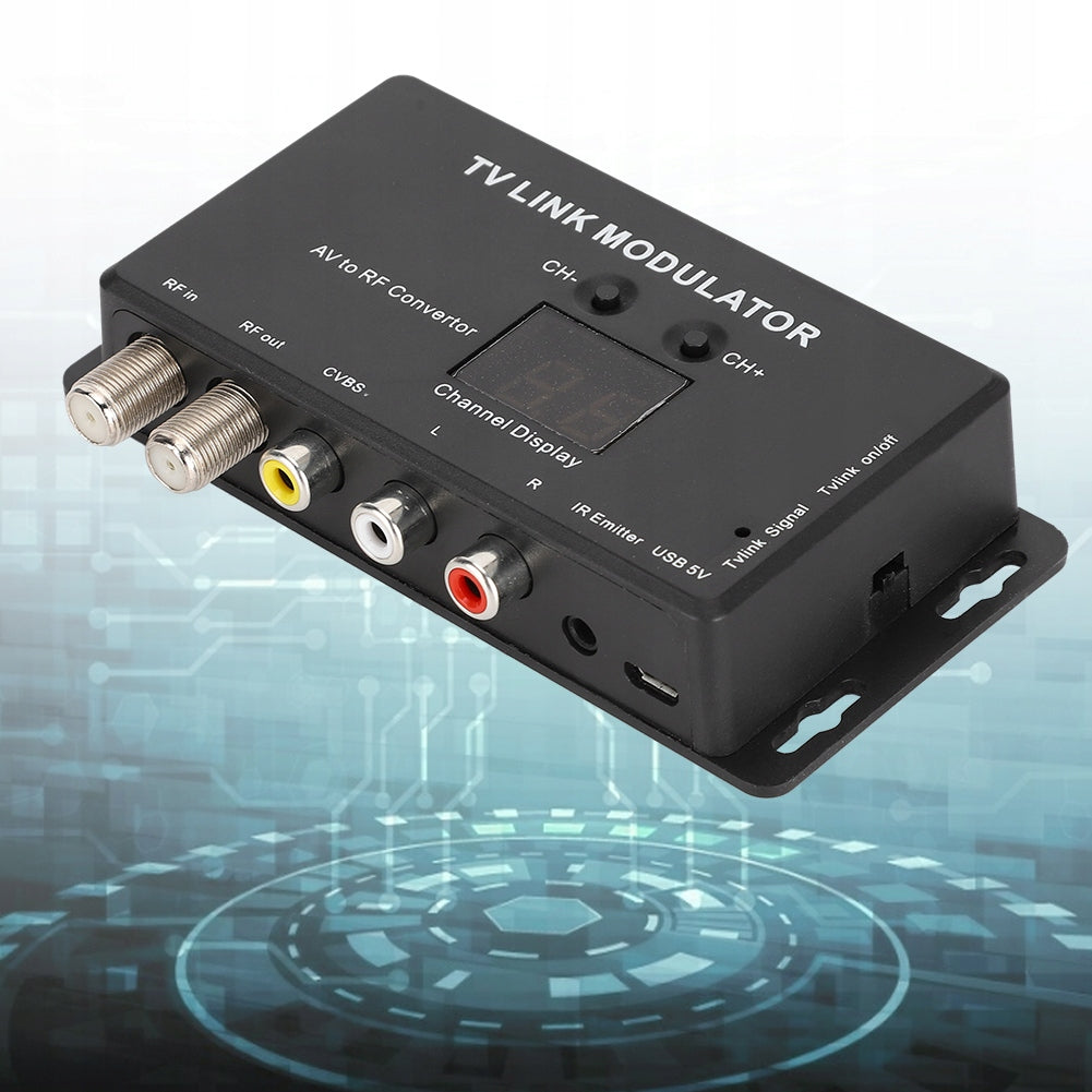 LINK MODULATOR KONWERTER AV NA RF IR TM70 UHF TV Manufacturer code weiii45406944