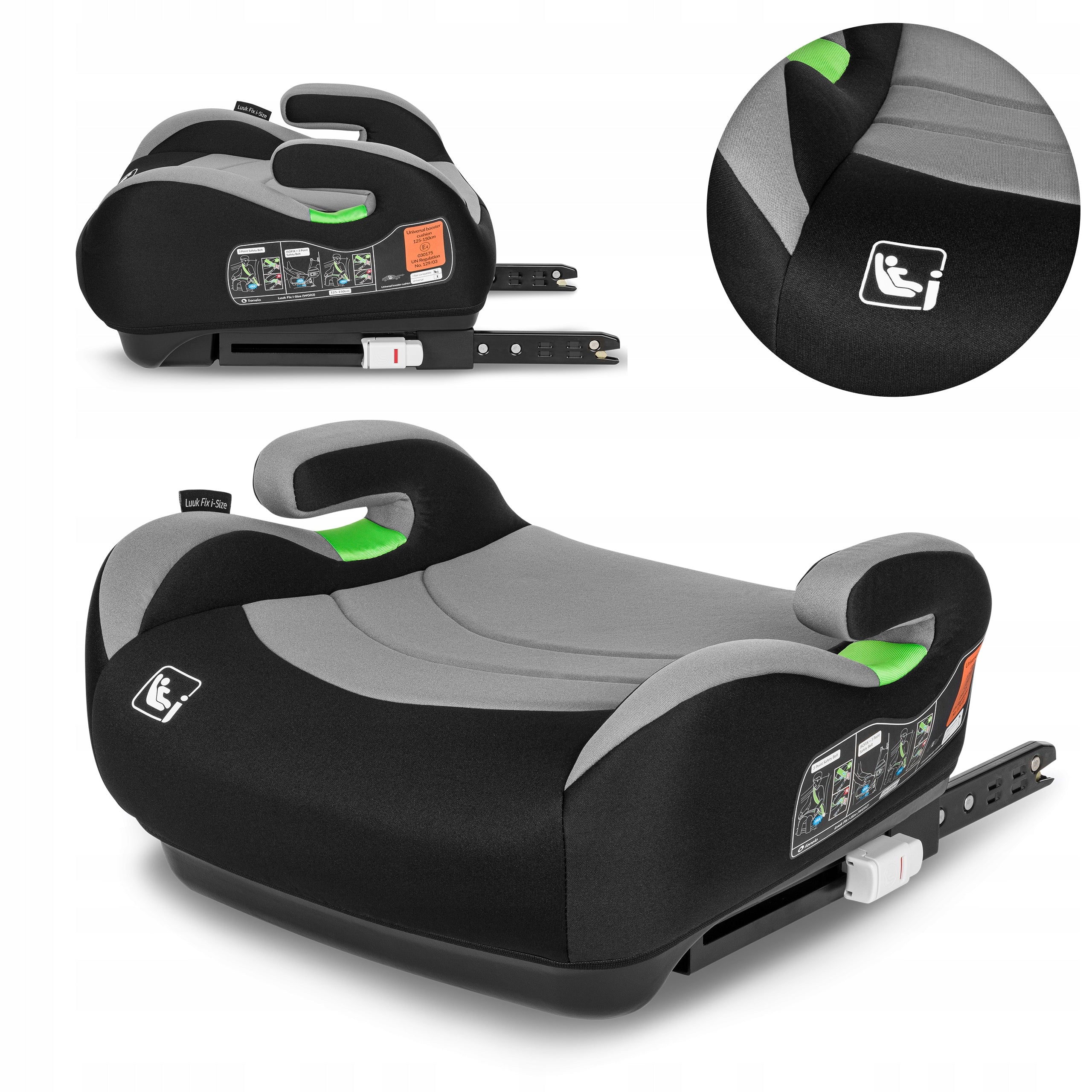 LIONELO LUUK SEAT STAND WITH ISOFIX I-SIZE 125 - 150 CM