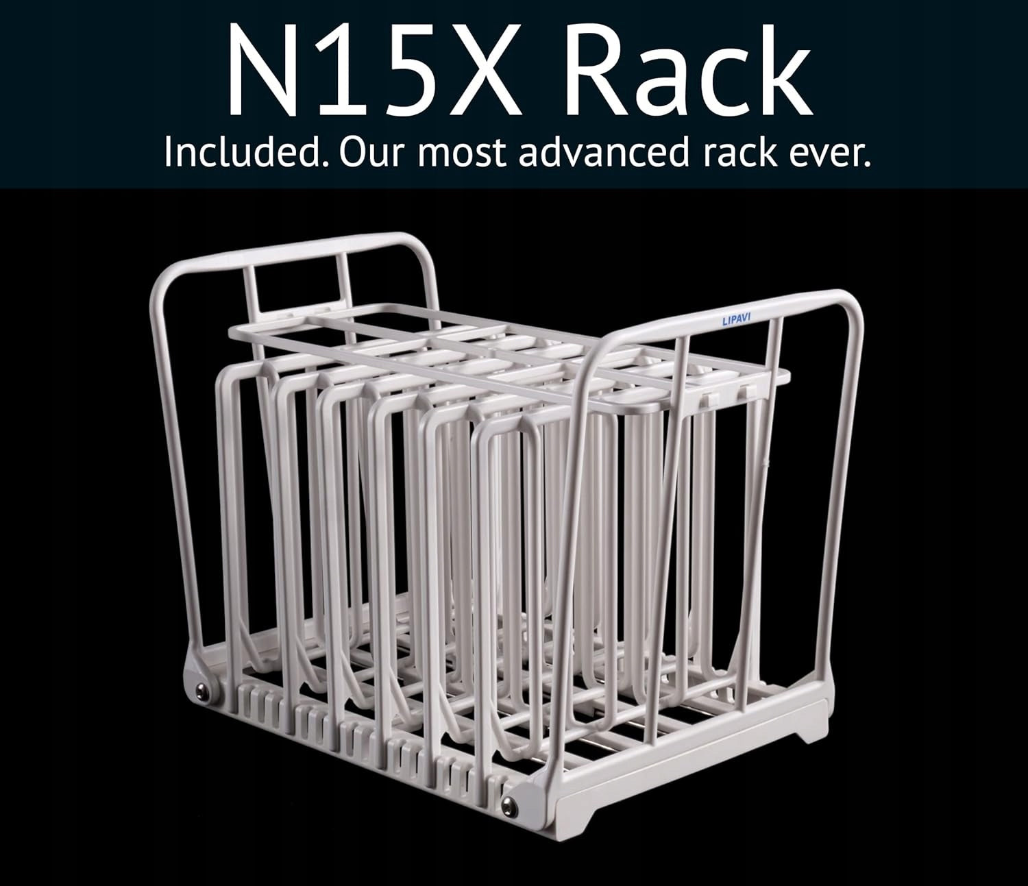 LIPAVI cooking rack sous vide capacity 15 liters polycarbonate white Model NXC15-UNIR