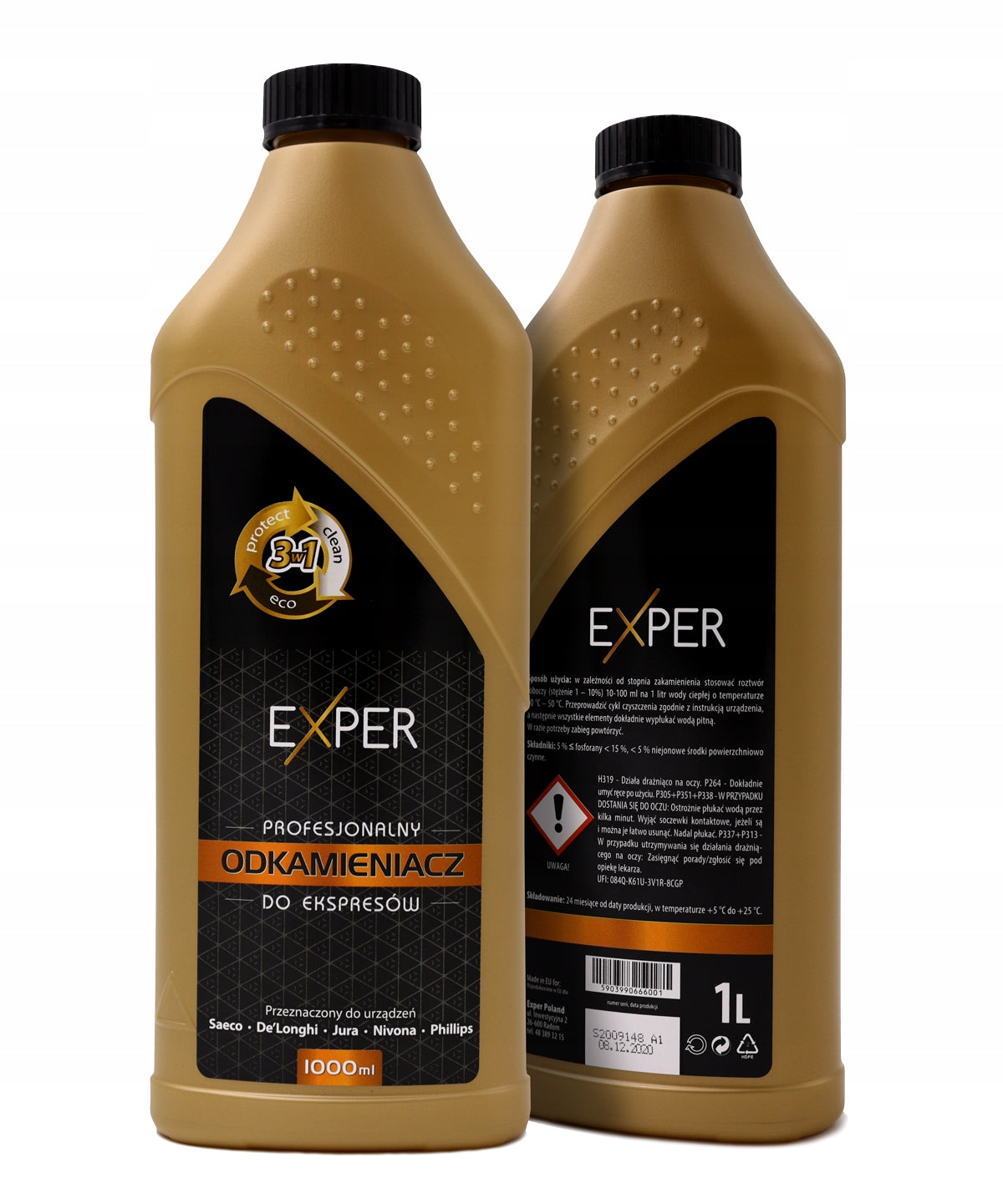 LIQUID DESCALER FOR COFFEE MACHINE UNIVERSAL 1L Brand Exper