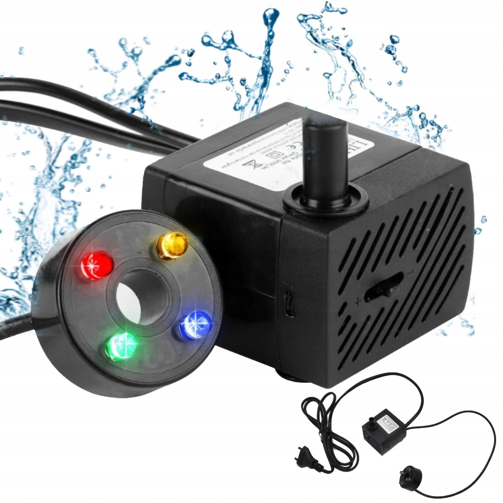 LIQUID WATER PUMP ELECTRONIC CIRCULATING PUMP FOR AQUARIUM 5W 280L/H