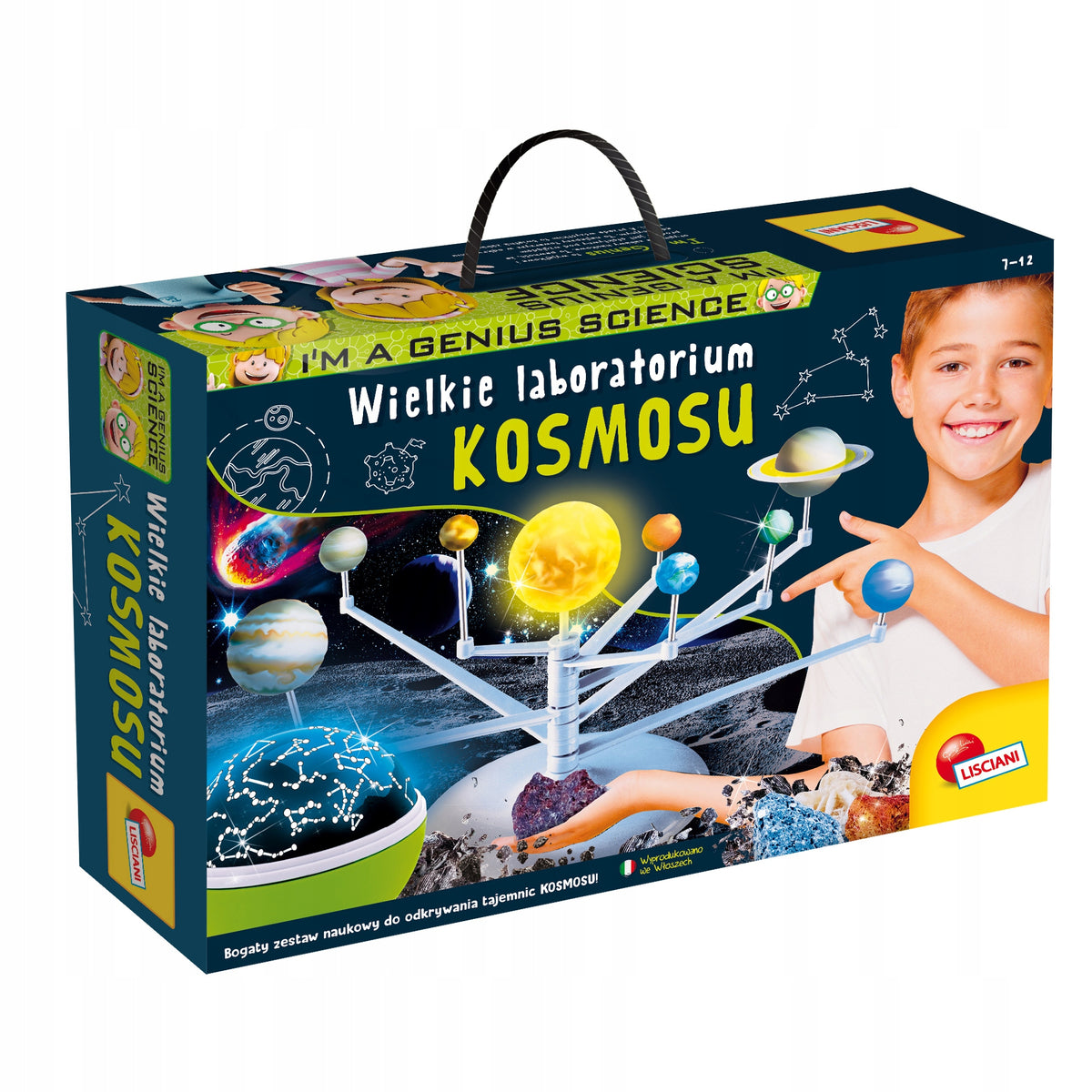 LISCIANI I'M A GENUIS GREAT SPACE LAB Scientific Kit