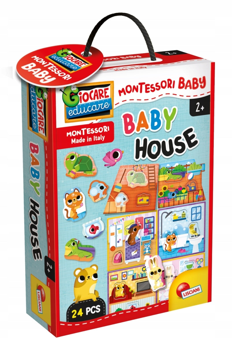 LISCIANI MONTESSORI BABY BABY HOUSE Kid's age 2＋ years