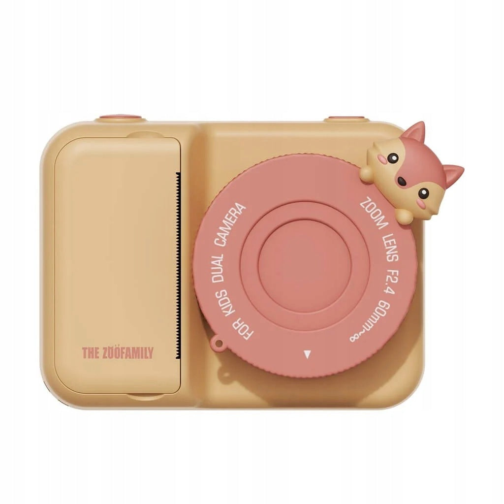 LISEK Digital Photography Camera with Printer for Kids Zoo The Zoofamily Packaging status original