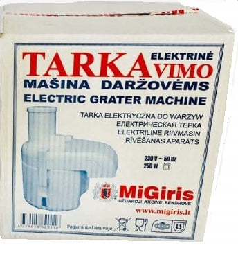 LITHUANIAN POTATO FRICTION GRATER MIGIRIS Operating modes none