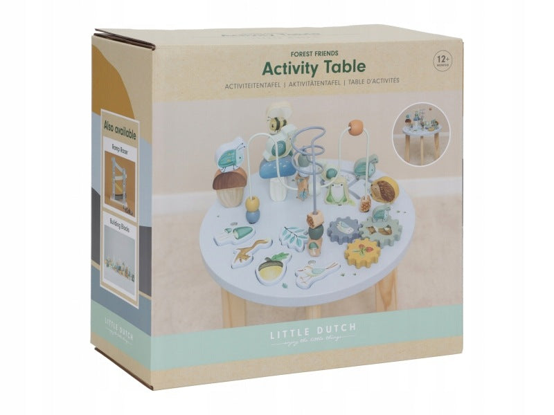 LITTLE DUTCH Stolek s aktivitami dřevěný Forest Friends Product weight with unit packaging 0.15 kg