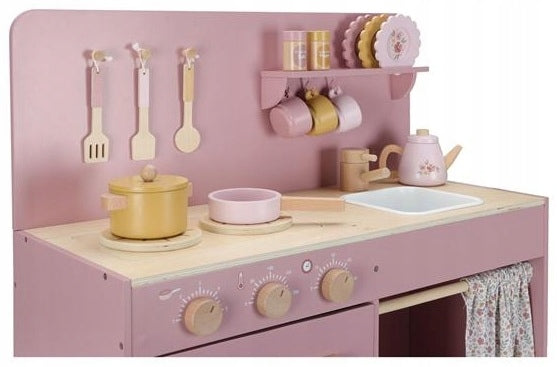 LITTLE DUTCH WOODEN KITCHEN TOY FOR BABY OVEN SINK DISHES Manufacturer code LD2501