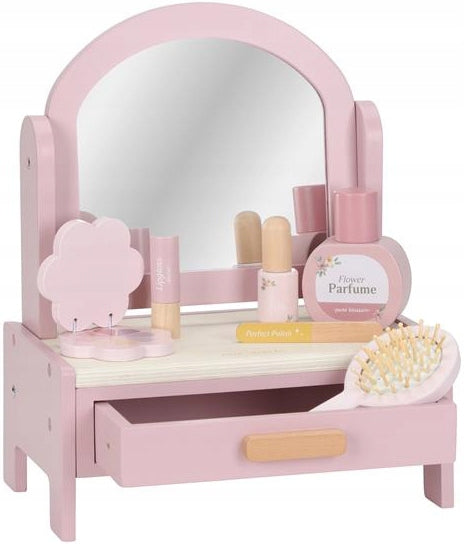 LITTLE DUTCH WOODEN PASTEL CHILDREN'S DRESSING TABLE WITH ACCESSORIES Packaging status original