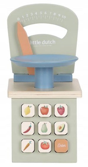 LITTLE DUTCH WOODEN SCALE SHOP EDUCATIONAL TOY FOR CHILD