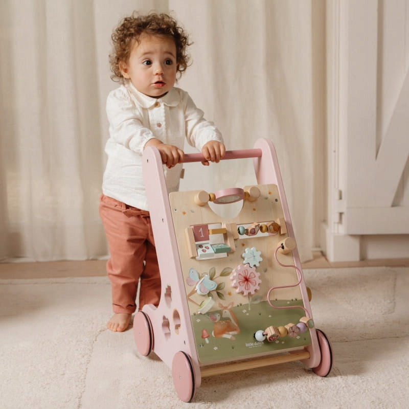 LITTLE DUTCH Wooden Walker Educational Pusher Fairy Garden Brand Little Dutch