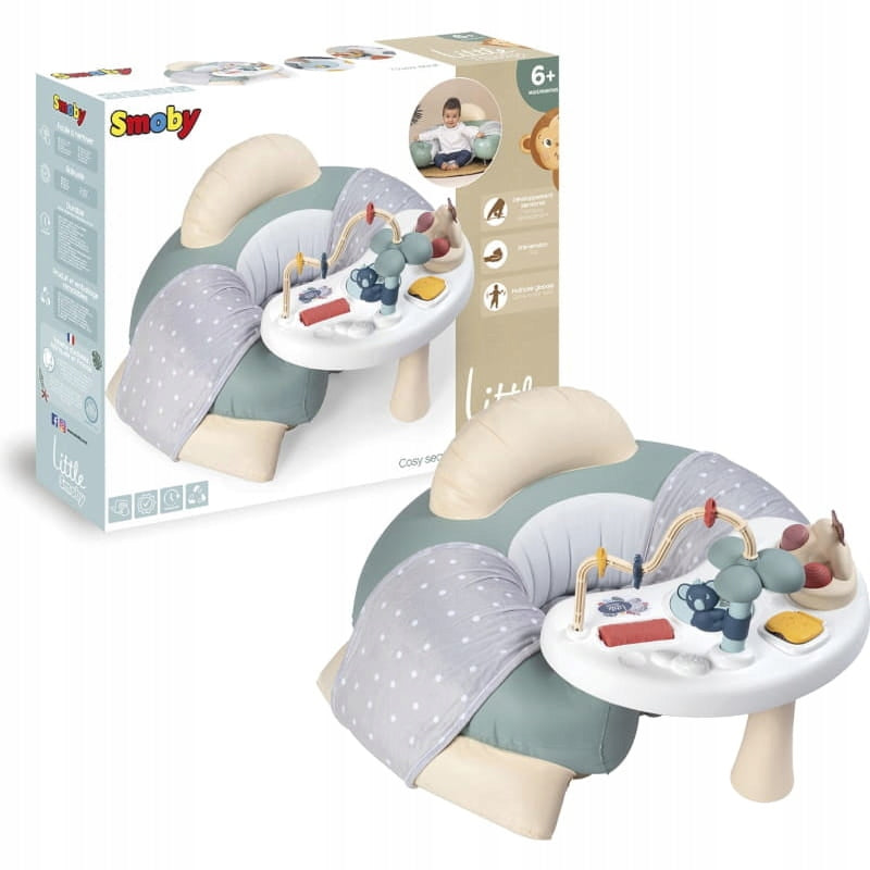 LITTLE SMOBY SEAT INTERACTIVE EDUCATIONAL TOY 6M+
