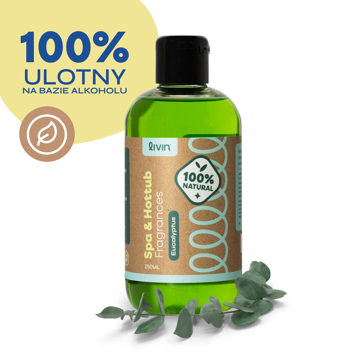 LIVIN' fragrance for Jacuzzi Eucalyptus 250 ml aroma for spa and hot tubs