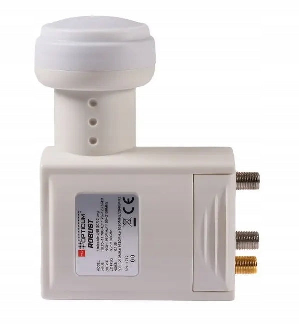 LNB Unicable Opticum Robust SCR + TWIN Legacy Manufacturer code Robust SCR