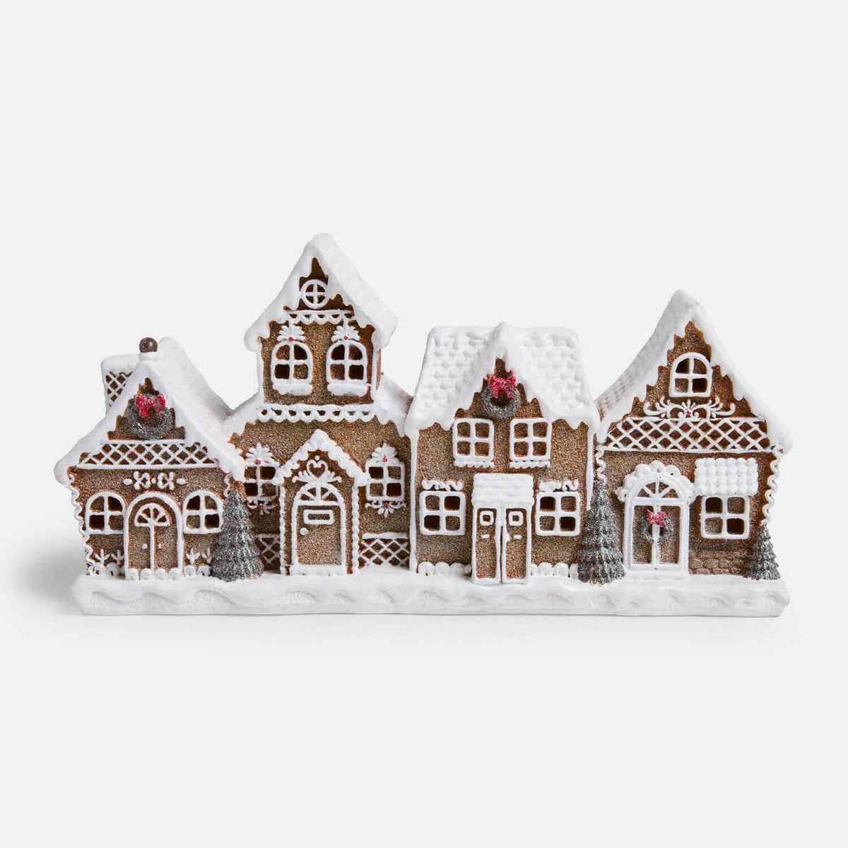 LOBERON LED Muffinloo Cottages, brown/white