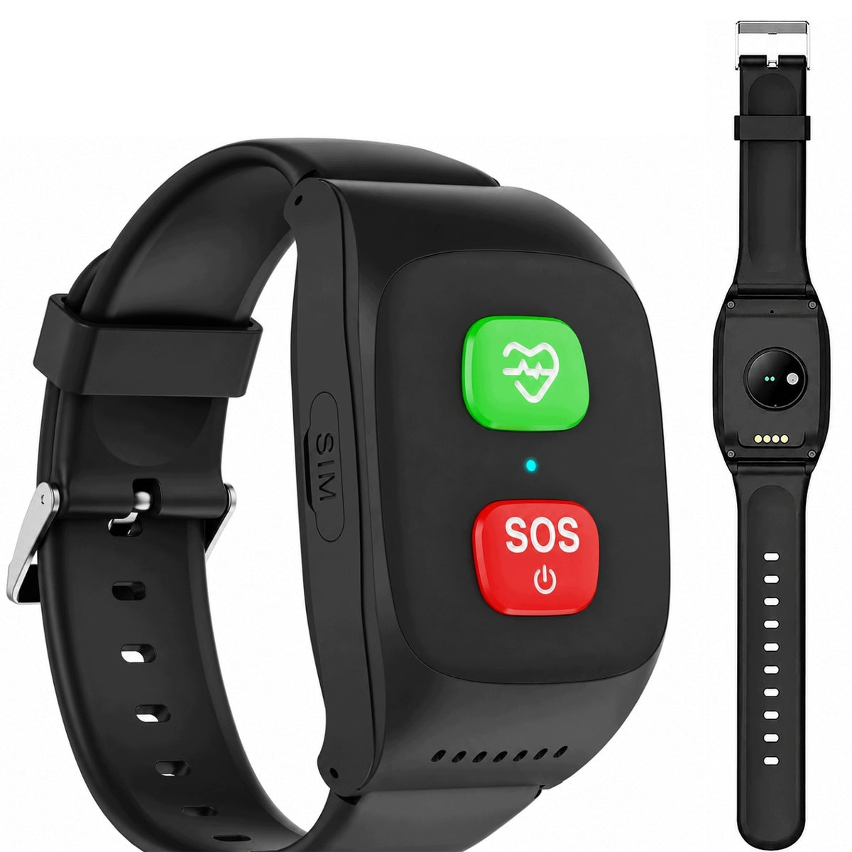 LOCATING BRACELET WITH HEART RATE MEASUREMENT AND ALARM FUNCTION FOR THE ELDERLY