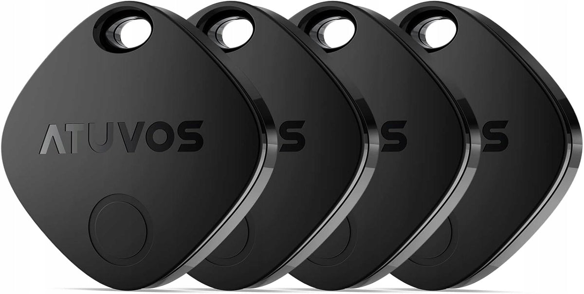 LOCATOR GPS KEYS SMART LUGGAGE TRACKING KEYCHAIN ATUVOS 4 PCS