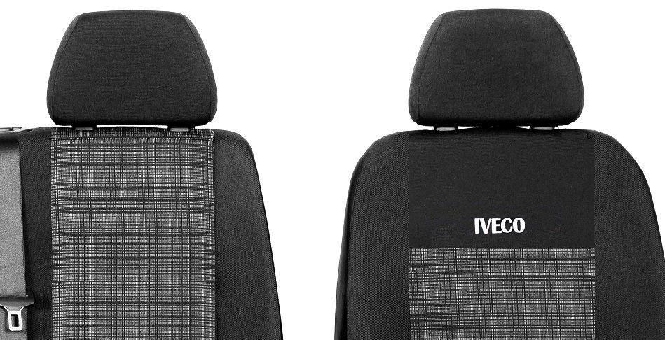 LOGO COVERS MEASURE NEW IVECO DAILY VI 2014 + Manufacturer LOGO POKROWCE