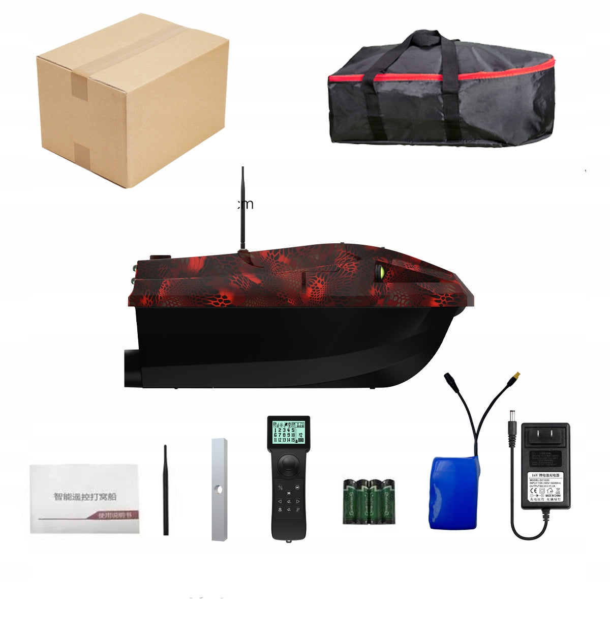 LOKEEVAN D50E 2x15600mAh 12V 2KG 1.7m/s 100 GPS Points Packaging status original